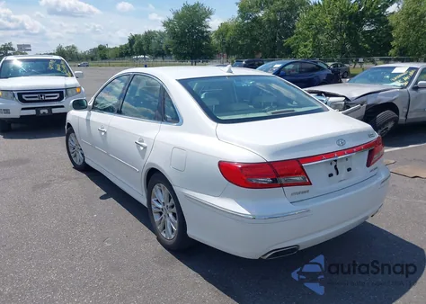 2011 Hyundai Azera Limited из США, поврежденный, VIN KMHFC4DF3BA547165